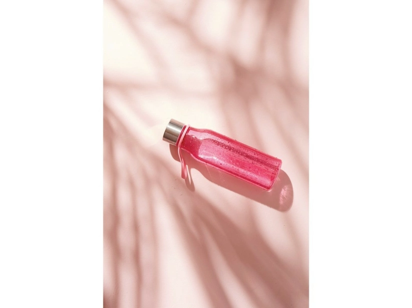 Różowa Butelka z Tritanu 600 ml