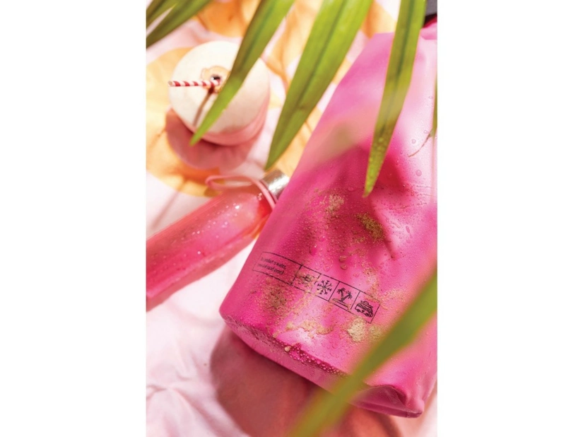 Różowa Butelka z Tritanu 600 ml