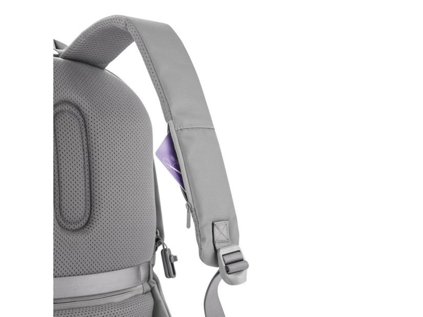 Plecak antykradzieżowy Bobby Soft, szary