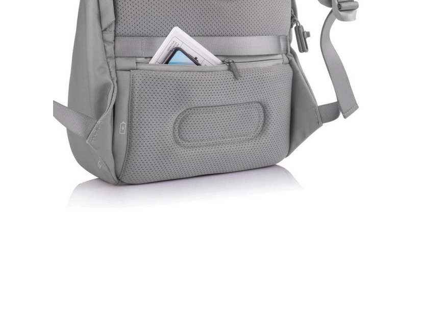 Plecak antykradzieżowy Bobby Soft, szary