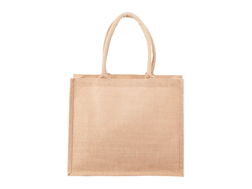 Torba na zakupy z juty Natural Shopper, beżowy