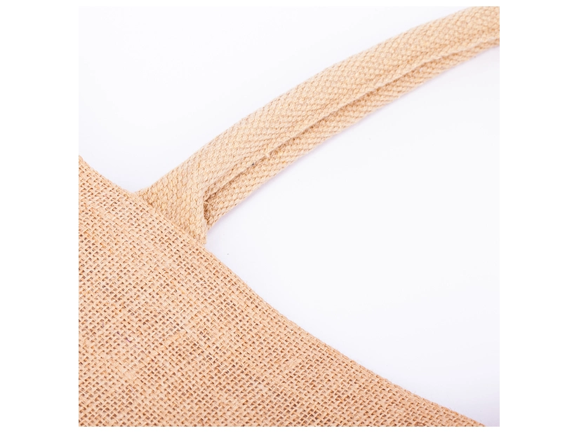 Torba na zakupy z juty Natural Shopper, beżowy