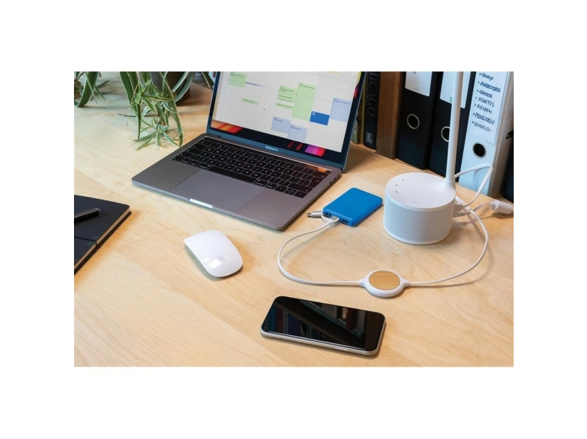 Kabel do ładowania 3 w 1, ładowarka bezprzewodowa 5W