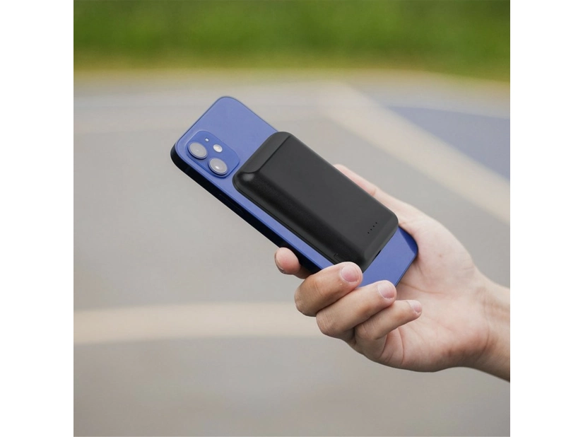 Magnetyczny bezprzewodowy power bank 5000 mAh, ładowarka bezprzewodowa 5W