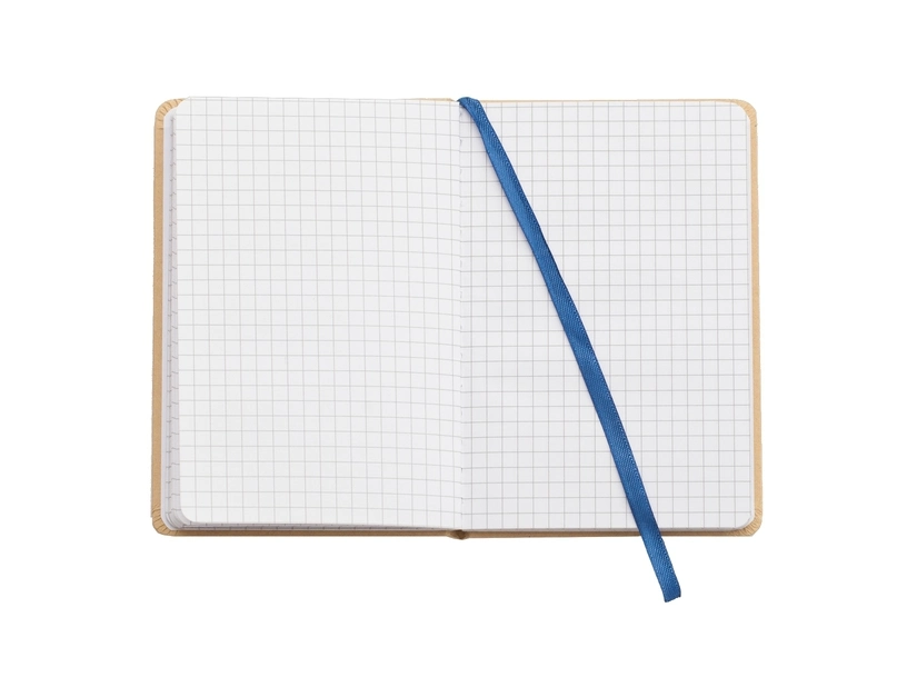 Notatnik 90x140/80k kratka Lisboa Mini, niebieski/beżowy 