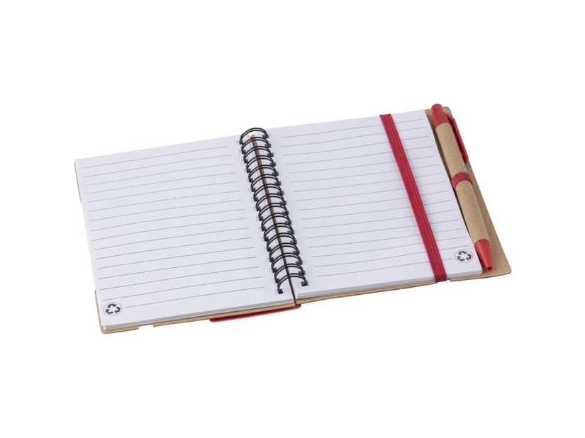 Notes z długopisem i linijka, karteczki samoprzylepne