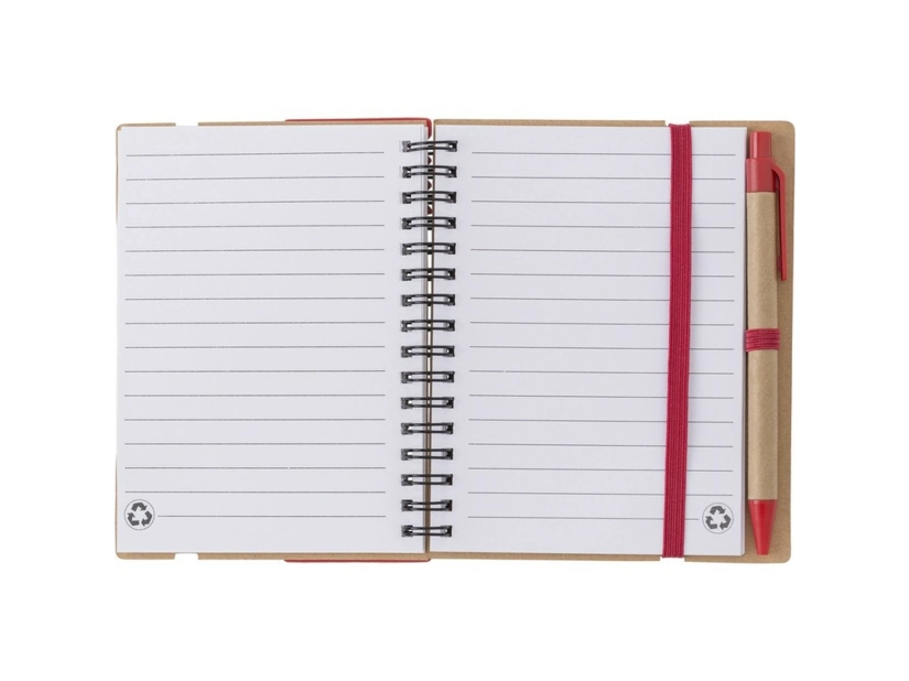 Notes z długopisem i linijka, karteczki samoprzylepne