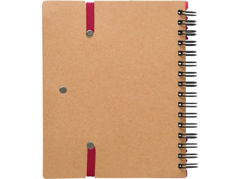 Notes z długopisem i linijka, karteczki samoprzylepne