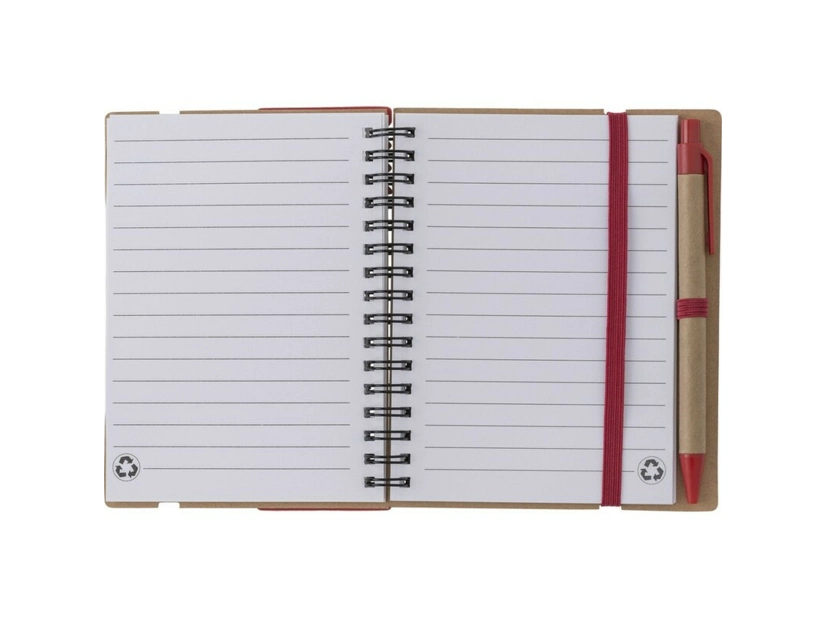 Notes z długopisem i linijka, karteczki samoprzylepne