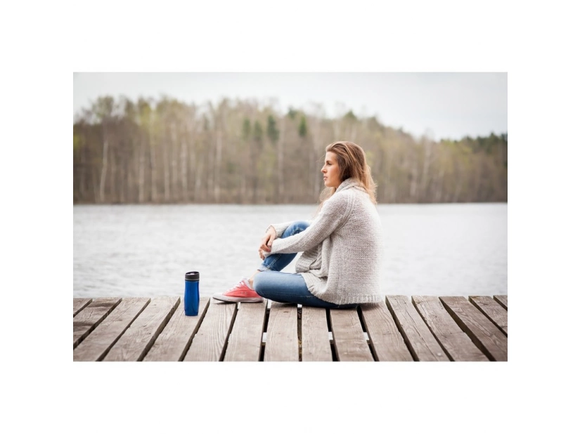 Kubek termiczny czerwony, 350ml