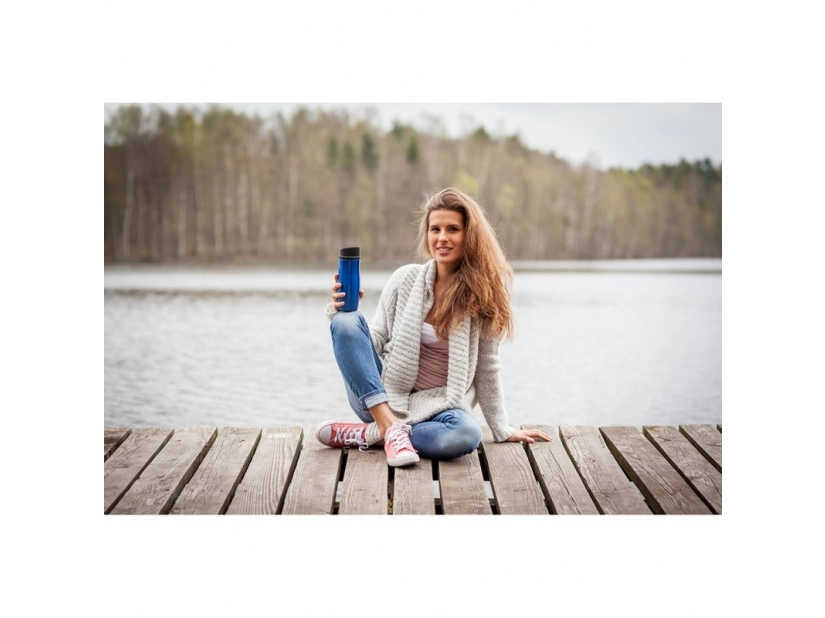 Kubek termiczny czerwony, 350ml