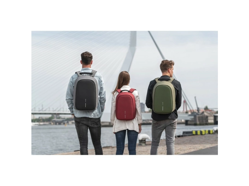 Plecak antykradzieżowy Bobby Hero Small, szary