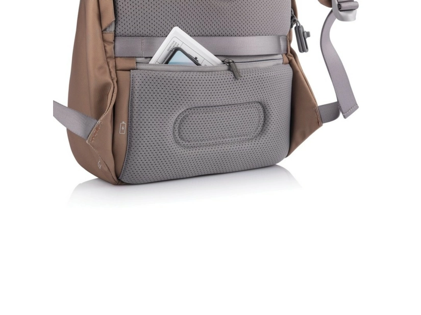 Plecak antykradzieżowy Bobby Soft, brązowy