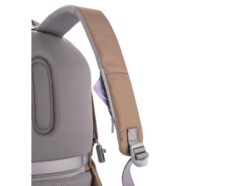 Plecak antykradzieżowy Bobby Soft, brązowy