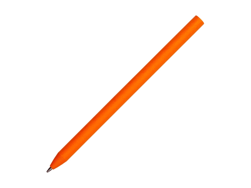 Ekologiczny długopis papierowy pomarańczowy z logo