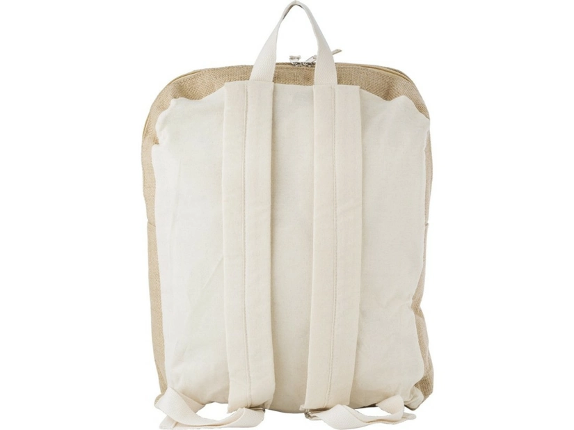 Eko Plecak z juty z bawełnianymi elementami