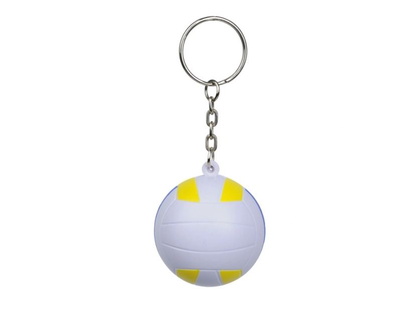 Brelok antystresowy Volley, biały 