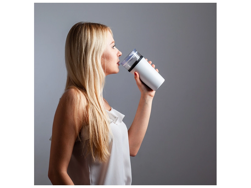 Kubek szklany 400ml, biały