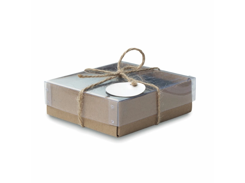 Kamienne podkładki pod kubek, zestaw 4szt