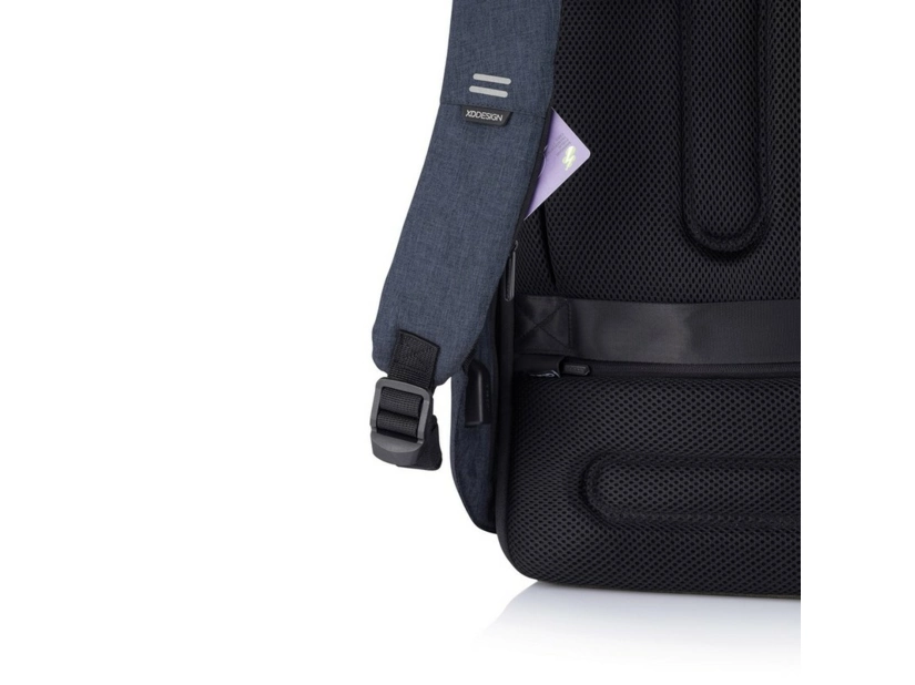 Plecak antykradzieżowy Bobby Hero Small, niebieski