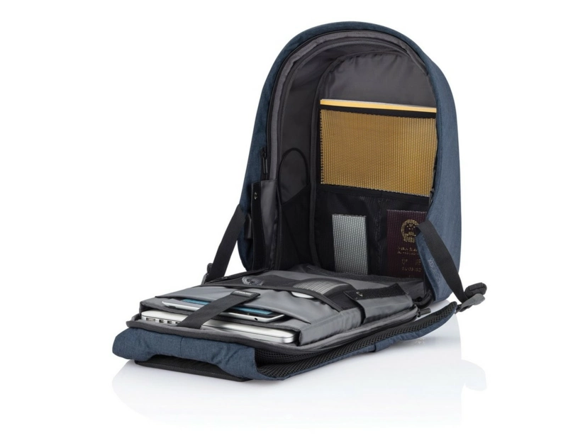 Plecak antykradzieżowy Bobby Hero Small, niebieski