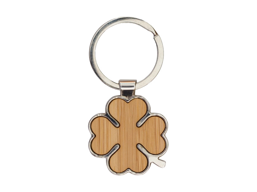 Brelok Koniczynka, brązowy