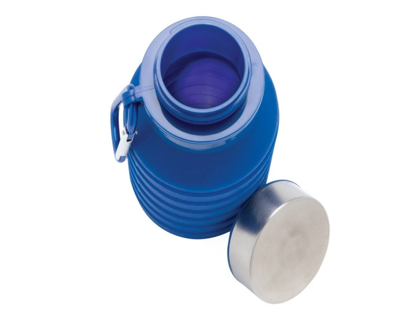 Składana butelka sportowa 550ml z karabińczykiem