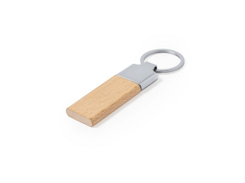 Drewniany brelok do kluczy