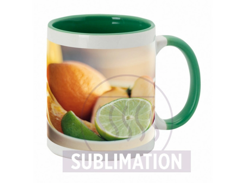 Kubek ceramiczny 350 ml, zielony