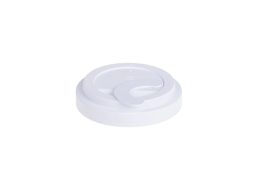 Kubek ceramiczny z pokrywką silikonową 270 ml