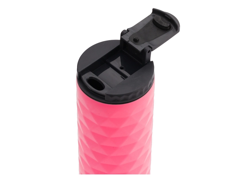 Kubek termiczny Tallin 450 ml, różowy 