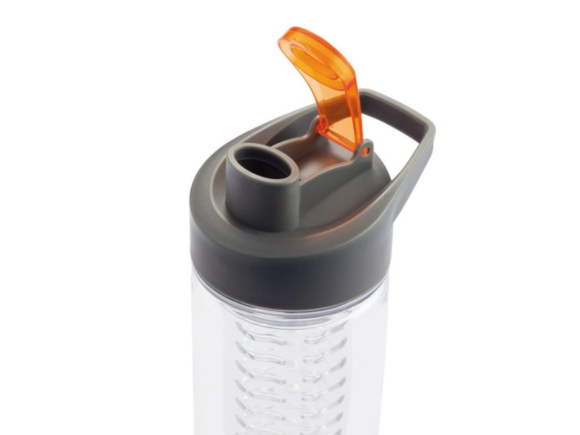 Pomarańczowa butelka z tritanu, 800 ml
