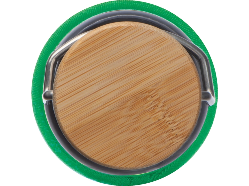 Szklana butelka w zielonym etui 600ml