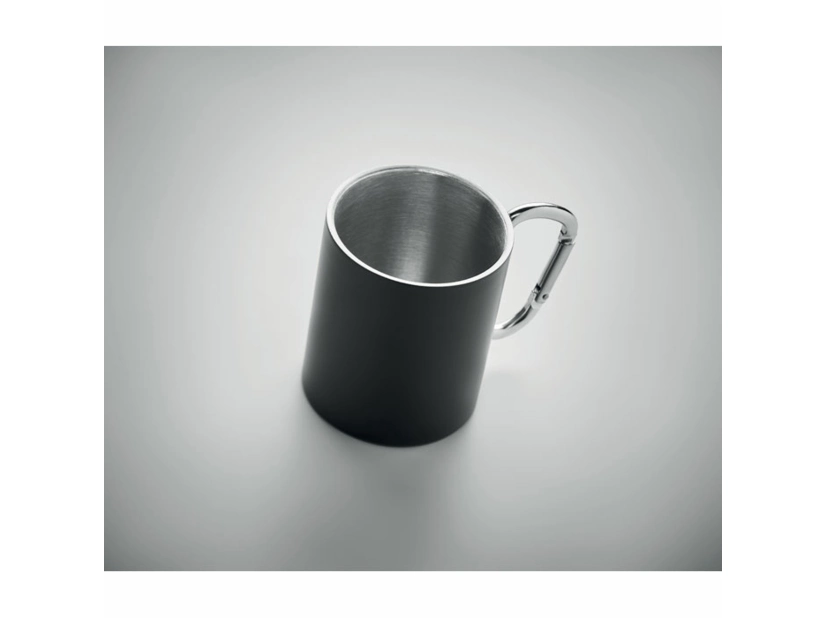 Dwuścienny kubek z metalu 300ml