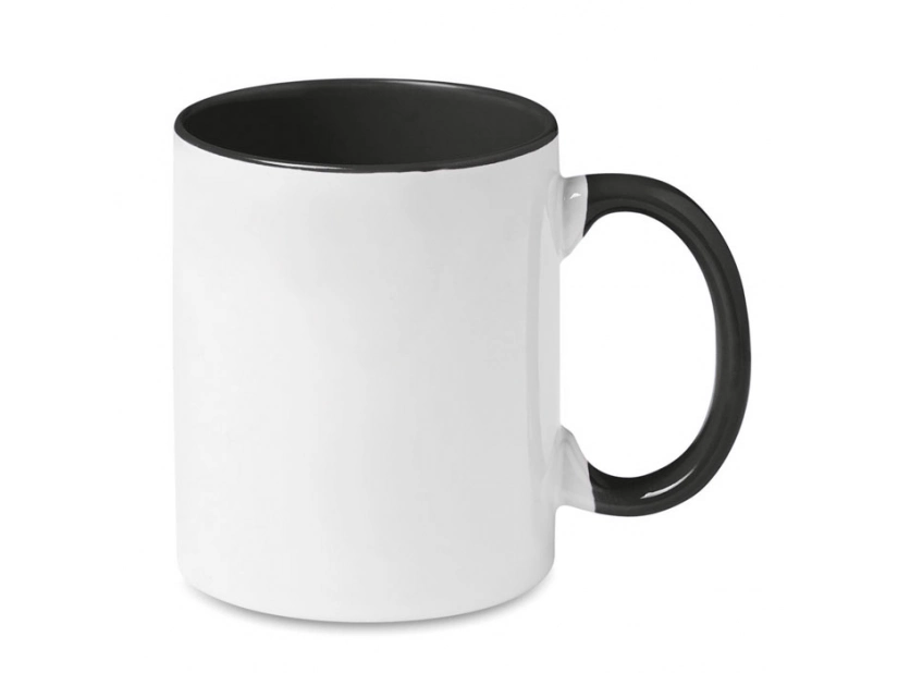 Kubek do sublimacji 300ml biały / czarny