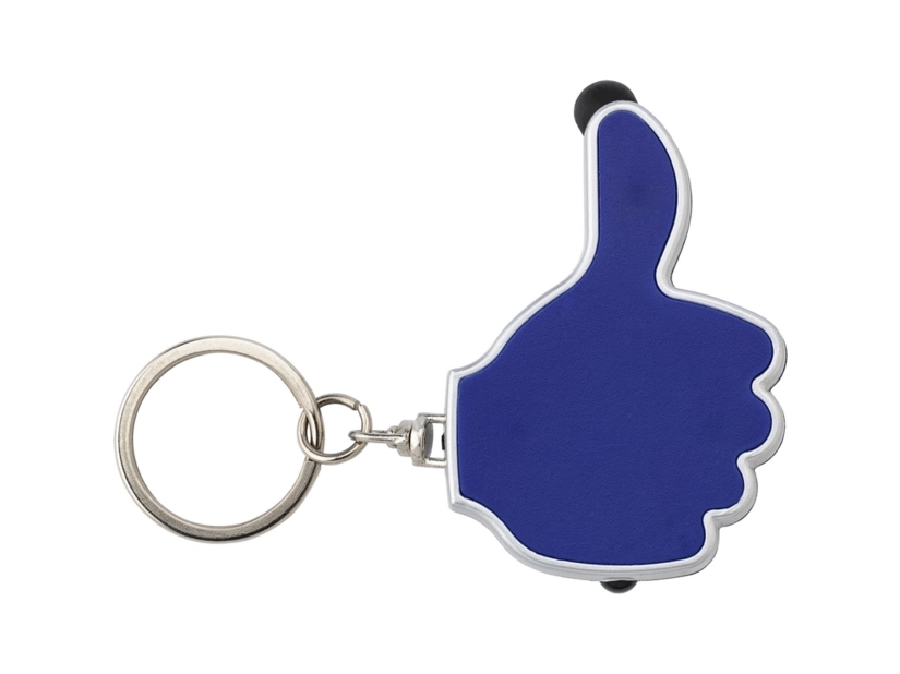 Brelok do kluczy kciuk, LED, touch pen