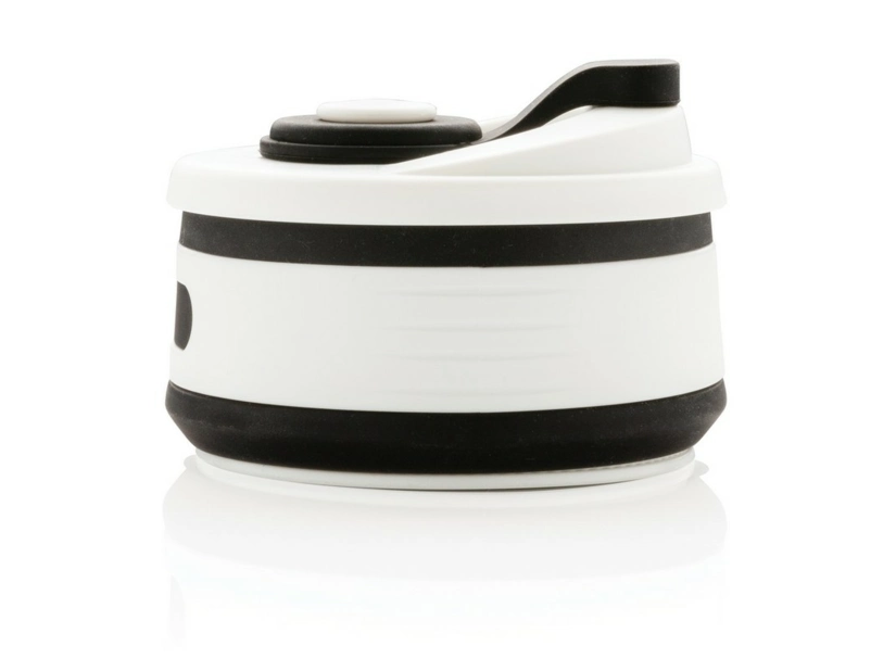 Składany kubek podróżny 320 ml, czarny