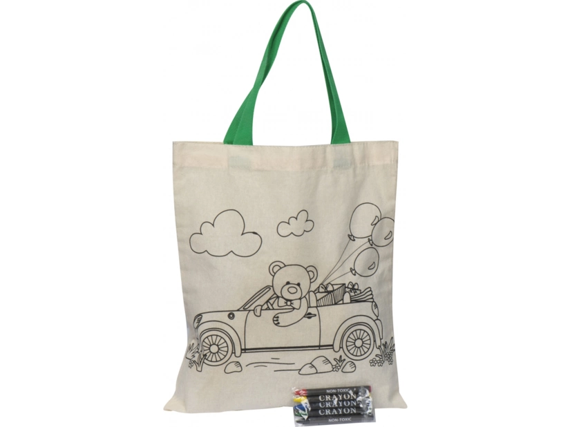 Torba bawełniana do kolorowania