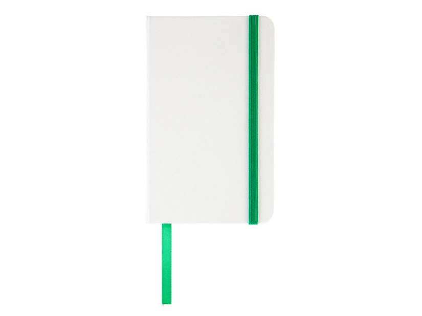 Notatnik Badalona 90x140/80k linia, zielony/biały 