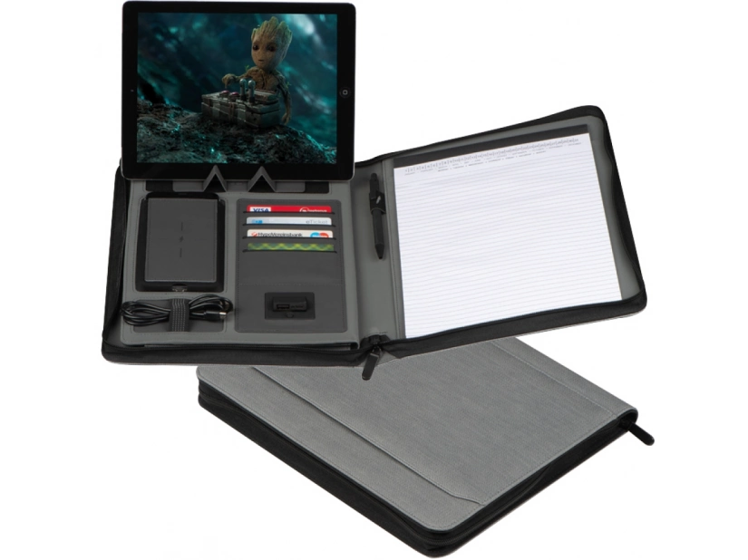 teczka  z w budowanym power bankiem 5000mah