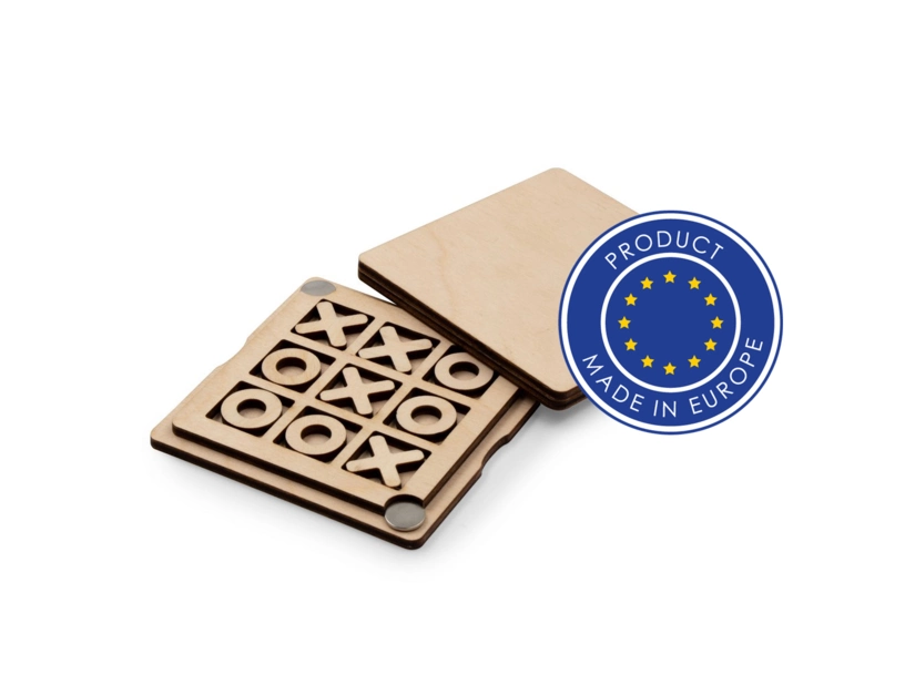 Gra kółko i krzyżyk w pudełku na magnesie