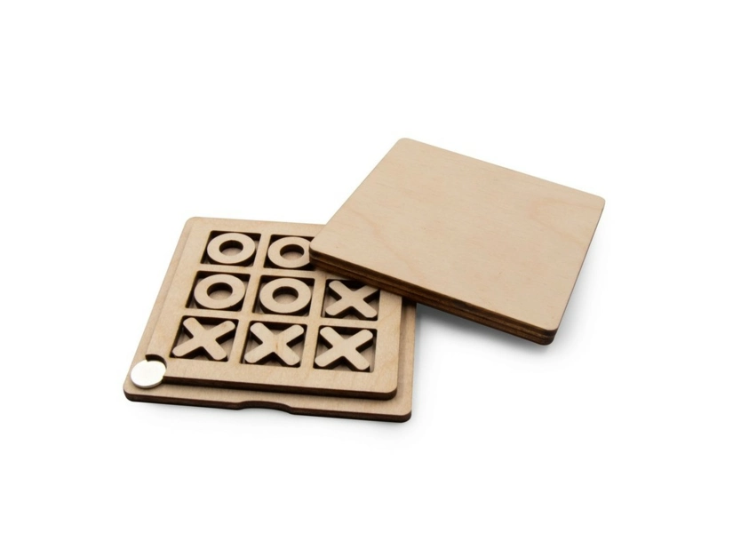 Gra kółko i krzyżyk w pudełku na magnesie