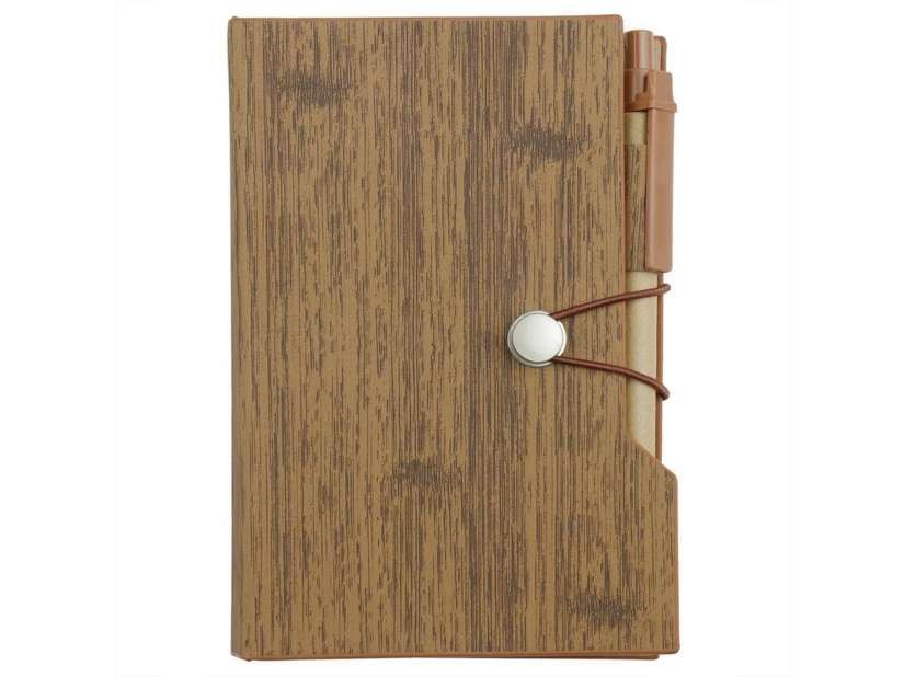 Zestaw do notatek notatnik  A6 z karteczkami samoprzylepnymi i długopisem