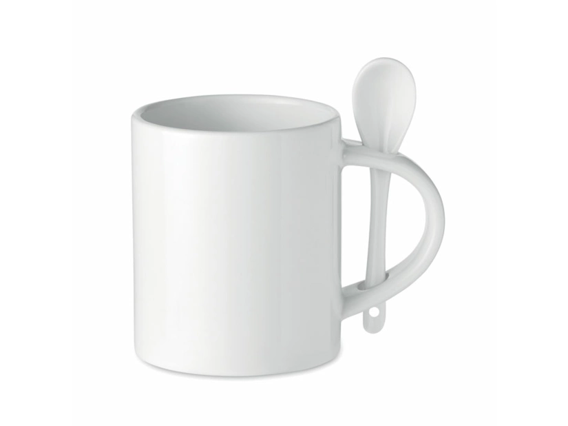 Kubek z łyżeczką do nadruku zdjęć 300ml 