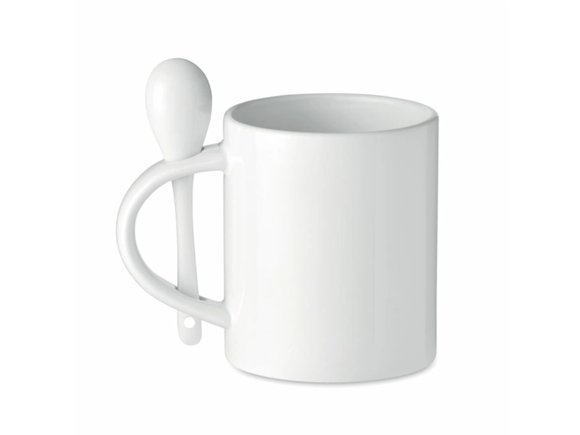 Kubek z łyżeczką do nadruku zdjęć 300ml 