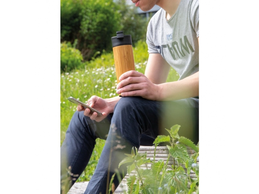 Kubek termiczny z bambusa 450 ml 
