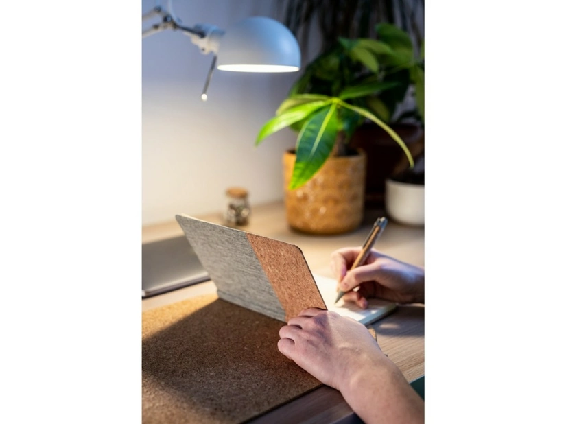 Korkowy notatnik A5 z długopisem | Layla