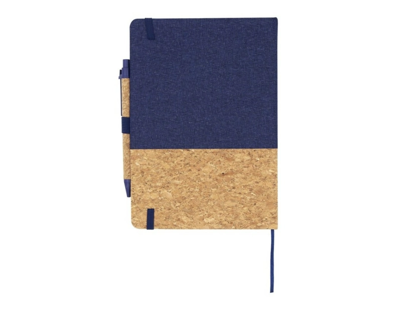 Korkowy notatnik A5 z długopisem | Layla