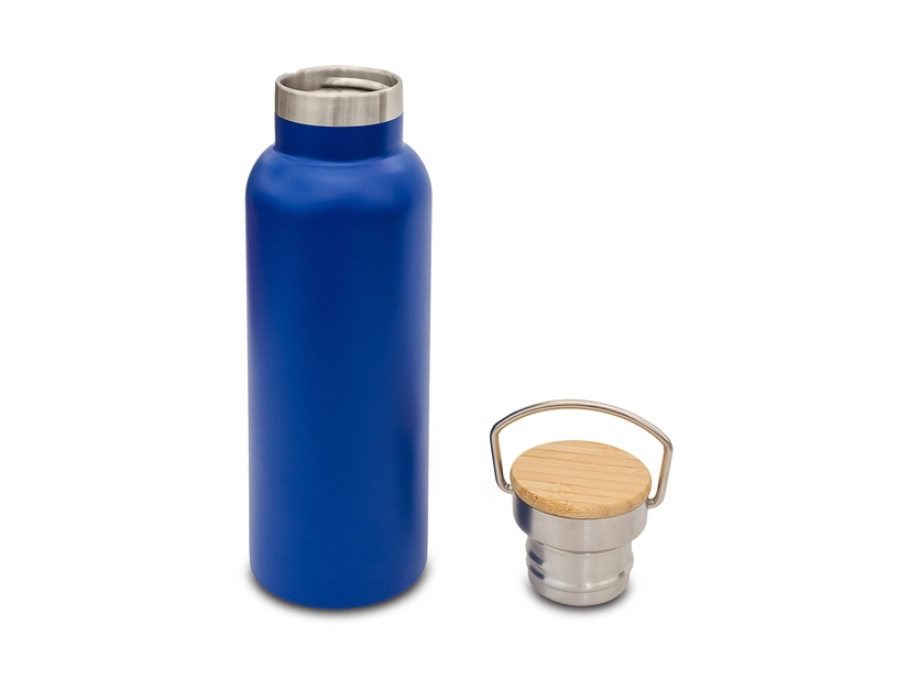 Butelka  500 ml Malmo, niebieski - Idealna na reklamę Twojej firmy!