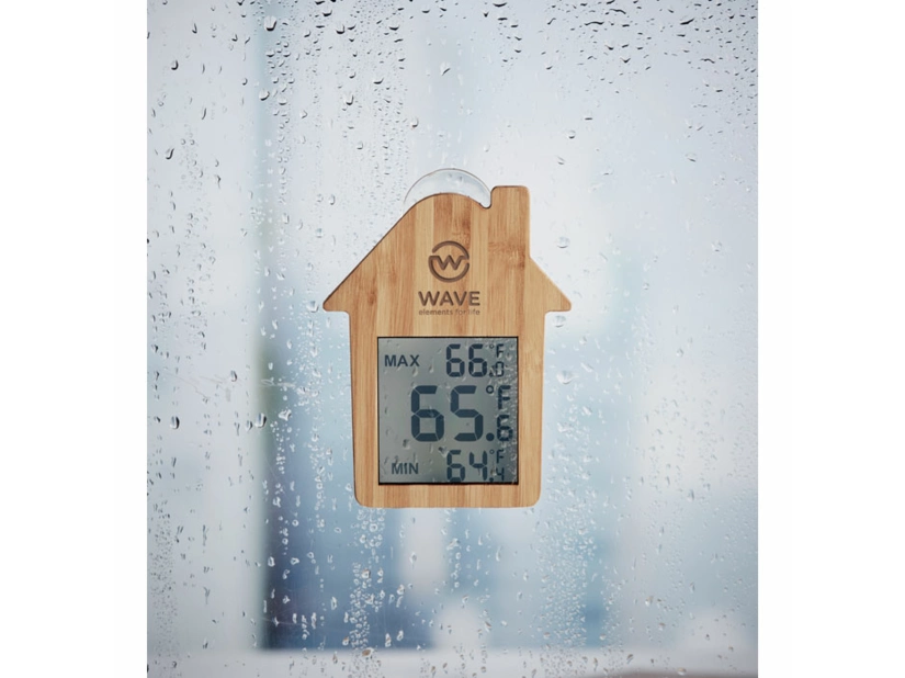 Bambusowa stacja pogodowa Hisa